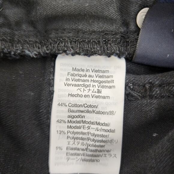 Madewell 9" High-Rise Skinny Jeans Black Sz 28 - Picture 9 of 9